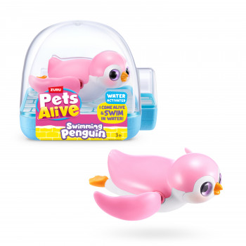 Zuru Pets Alive Swimming Penguin - Assorted Colour Robotic Bath Toy