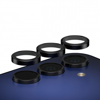 PanzerGlass Hoops Camera Lens Protector for Samsung Galaxy A15 / A15 5G - Black