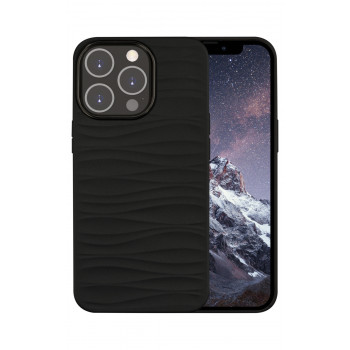 dbramante1928 Dune iPhone 14 Pro Case Black Full-Grain Leather