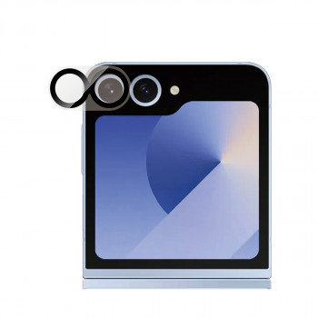 PanzerGlass PicturePerfect Camera Lens Protector for Samsung Galaxy Z Flip6 (F741, F7374) - Ultra-Clear Tempered Glass, 9H Hardness, Scratch & Impact Resistant, Oleophobic Coating, Easy Installation