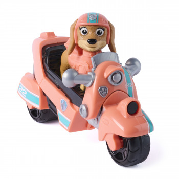 PAW Patrol Liberty Rescue Motorcycle with Collectible Figure