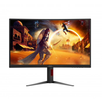 AOC CQ27G4Z2 27 inch QHD Curved Gaming Monitor - 240Hz Fast VA, 0.5ms MPRT, FreeSync Premium, Height Adjustable