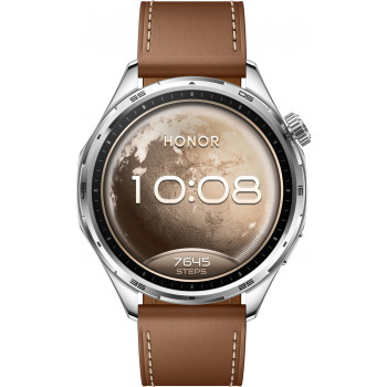 HONOR Watch 6 Brown Smartwatch with AMOLED Display, Heart Rate & SpO2 Monitoring, 10-Day Battery