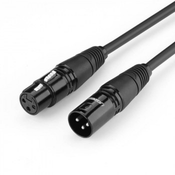 UGREEN 20710B XLR Female to XLR Male Microphone Cable 2m Black