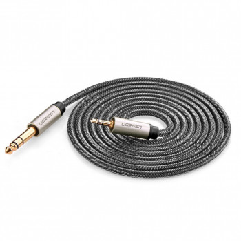 UGREEN 3.5mm Male to Male TRS Stereo Audio Cable 1m Grey