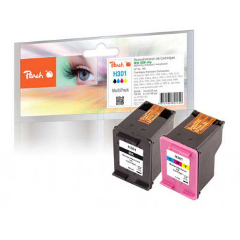 Peach 319209 Ink Cartridge Multipack 2-Pack Black Cyan Magenta Yellow