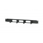 Intellinet 204279 19 inch 1U Rack Cable Organizer with 4 Hooks, 48 mm Depth, Black
