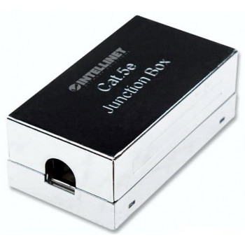 Intellinet Cat5e FTP Toolless Shielded Keystone Jack, RJ45 Female, T568A/B, 22-26 AWG, Metal Housing, 512114