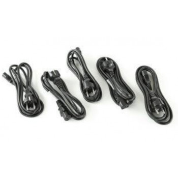 Zebra Mains Power Cable BS 1363 to IEC C13, 240V, 1.8m, 5-Pack