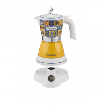 Ariete Moka Positano Electric Moka Pot 4 Cups Black 400W