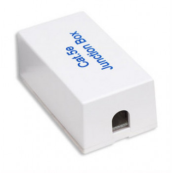 Intellinet 504904 Cat5e UTP Keystone Jack, 90-Degree Punch-Down, White