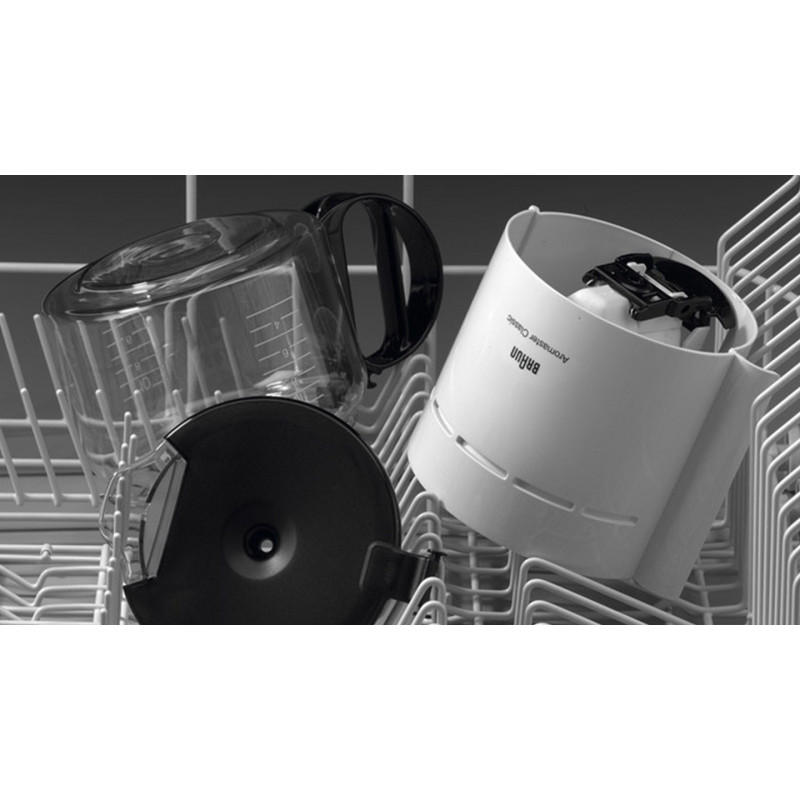 Braun KF 47/1 WH Filter Coffee Machine, 1000 W, White