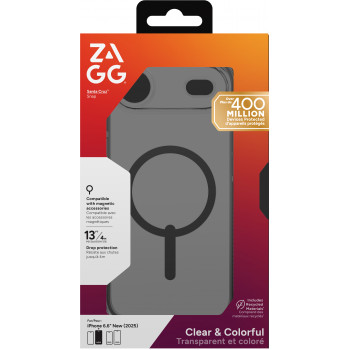 ZAGG Santa Cruz Snap Case for iPhone Air - Midnight Black