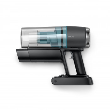 Philips Aqua 3000 Series XC3131/01 Cordless Stick Vacuum Cleaner with Wet & Dry Cleaning, 21.6 V, 50 min Runtime, 0.3 L Dust Bin, LED Aqua Nozzle, Handheld Mode, White