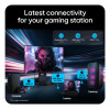 LG UltraGear Evo AI 32GX870B-B 31.5 inch Tandem OLED Gaming Monitor, 4K 240Hz / FHD 480Hz, HDR500, USB-C 90W