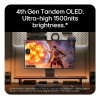 LG UltraGear Evo AI 32GX870B-B 31.5 inch Tandem OLED Gaming Monitor, 4K 240Hz / FHD 480Hz, HDR500, USB-C 90W