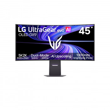 LG UltraGear 45GX950B-B 44.5 inch WQHD 240Hz Curved OLED Gaming Monitor