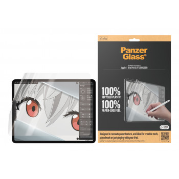 PanzerGlass GraphicPaper Screen Protector for iPad Pro 12.9-inch (2018-2022) Anti-Glare, Case Friendly, Antibacterial