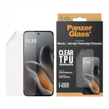 PanzerGlass Ultra-Wide Fit Tempered Glass Screen Protector for Motorola Moto Edge 60 Fusion