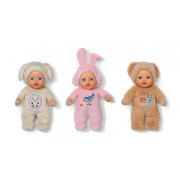 ZAPF CREATION Baby born for babies Cutie 3 Assorted 18cm Soft Doll