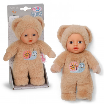 ZAPF CREATION Baby born for babies Cutie 3 Assorted 18cm Soft Doll