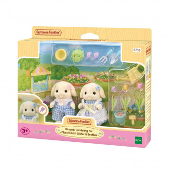 EPOCH Sylvanian Families - Flowers and Garden Playset with Figures