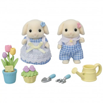 EPOCH Sylvanian Families - Flowers and Garden Playset with Figures