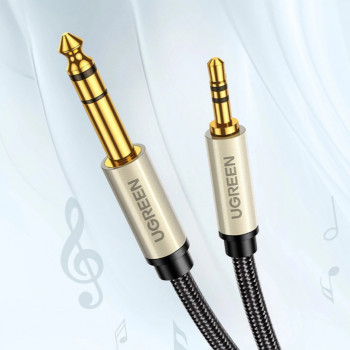 UGREEN 3.5mm Male to 3.5mm Male TRS Audio Cable 5m Grey (10630)