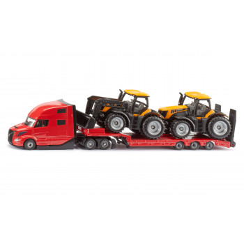 SIKU 1785 SUPER Volvo Truck with JCB Tractors