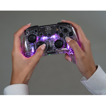 Turtle Beach Afterglow Transparent Wireless RGB Gaming Controller for Nintendo Switch 2