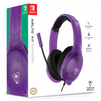 Turtle Beach Airlite Fit Wired Gaming Headset for Nintendo Switch - Ghost Lila TBS-8002-45