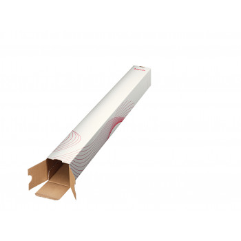 LEITZ Esselte Square Folding Mailing Tubes 75 x 75 x 750 mm, Corrugated Cardboard, Stackable, for Postal Shipping and Archiving, 10 Pieces (20957)