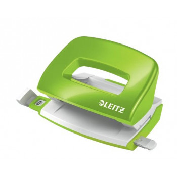 Leitz NeXXt 5060-10-54 2-Hole Punch, 10 Sheets, Green