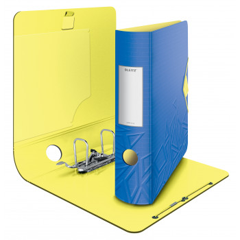 LEITZ Active Urban Chic Lever Arch File A4 82 mm Stratos Grey Polyfoam Duo-Optik 1116-00-32