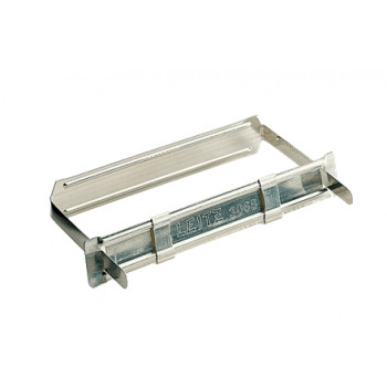 Leitz Filing Fastener Metal with 2 Sliders for Standard 80 mm Punching, Silver, 50 Pieces (3068-00-00)