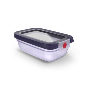 EMSA ONECLICK Food Storage Container 0.5 L Violet 3110601747