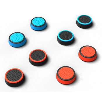 uRage Control Stick Caps Set Colors 8in1 for Nintendo Switch 2, Multicolour (00115537)