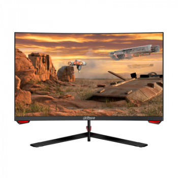 Dahua DHI-LM27-E230C-A5-V2 27 inch Full HD Curved VA Gaming Monitor, 165Hz, 1ms MPRT, FreeSync, DisplayPort, 2x HDMI, VESA 75x75, Black