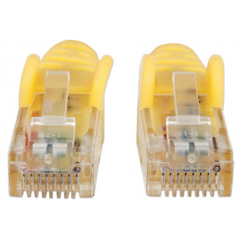 Intellinet Cat6 UTP Patch Cable, 2 x RJ-45, Molded, 7.5 m, Yellow (342391)