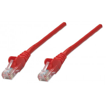 Intellinet Cat6 UTP Patch Cable, RJ45, Molded, 1.5 m, Red 342155
