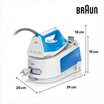 Braun CareStyle 1 IS1012BL Steam Iron Station Blue