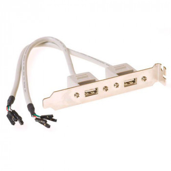 ACT SB2400 8-Way Power Strip with 2 USB-A Charging Ports, 1.5 m Cable, Black