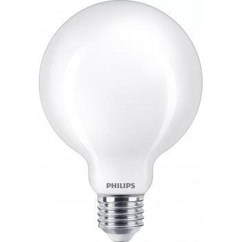 Philips LED Classic 60W G93 E27 Warm White Frosted Non-Dimmable Globe Bulb