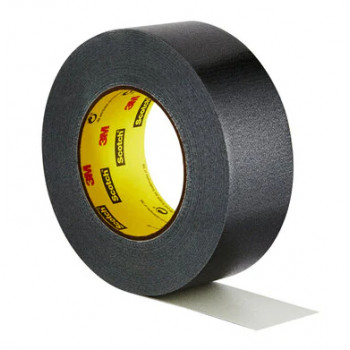 3M Extremium Black Duct Tape 48 mm x 25 m, 6 Rolls - Waterproof UV-Resistant Repair Tape 7100205699