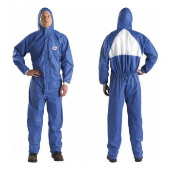 3M 4530 Protective Coverall Type 5/6, Blue, XL