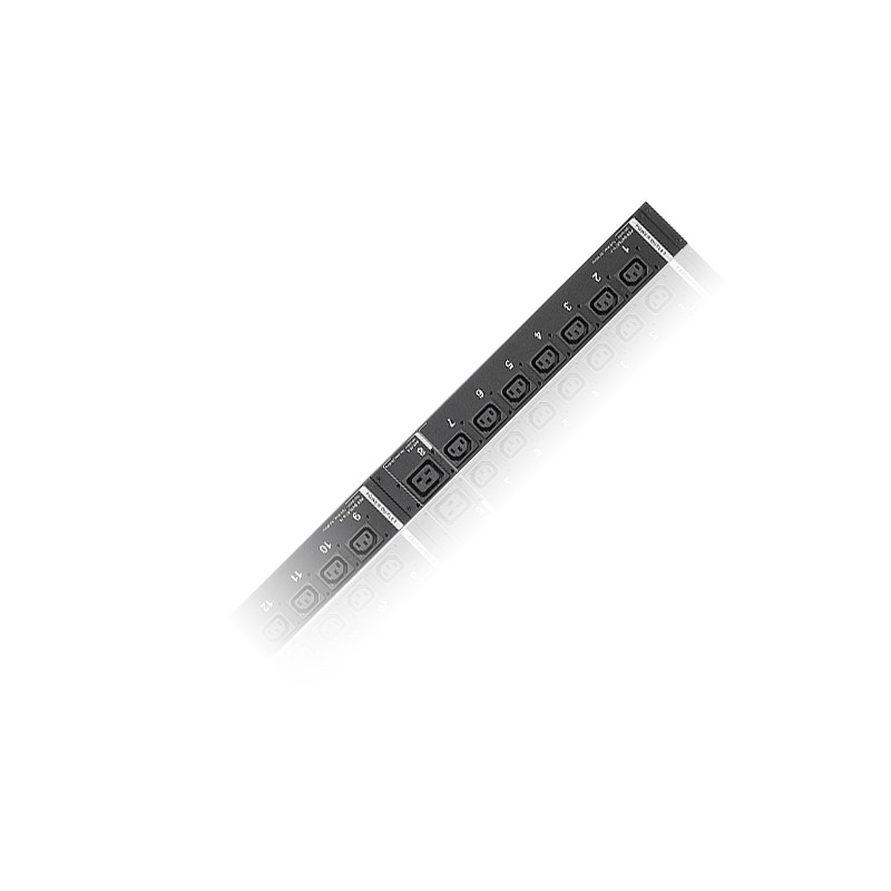 ATEN PE8324G 1U 24-Outlet Switched Rack PDU, 100-240V, 16A, IEC C20 Input, C13 Outputs, Ethernet, SNMP PE8324G-AX-G