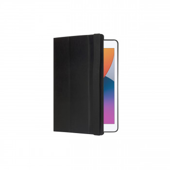 DBRAMANTE1928 Oslo iPad 10.2 2020/2021 Black Leather Folio Case with Magnetic Closure OSIPBL001388