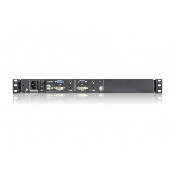 ATEN CL6700MW 1U 17 inch Full HD LCD KVM Console with Italian Keyboard, DVI, USB CL6700MW-AT-XG-2XK06ITG