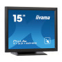 Iiyama ProLite T1531SR-B5 15 inch Touchscreen LED Monitor - 1024 x 768, TN, HDMI/VGA/DisplayPort, Speakers, Matte Black
