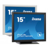 Iiyama ProLite T1531SR-B5 15 inch Touchscreen LED Monitor - 1024 x 768, TN, HDMI/VGA/DisplayPort, Speakers, Matte Black